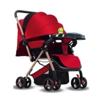 Stroller (including Music Box)  Deep Red